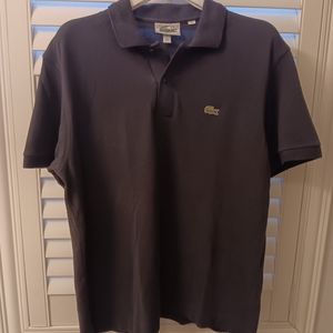 Classique Lacoste Depuis 1927 men's polo size L - pre-owned